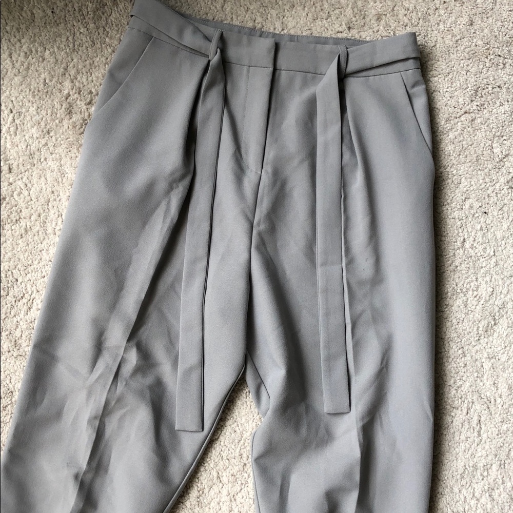 High waist trousers